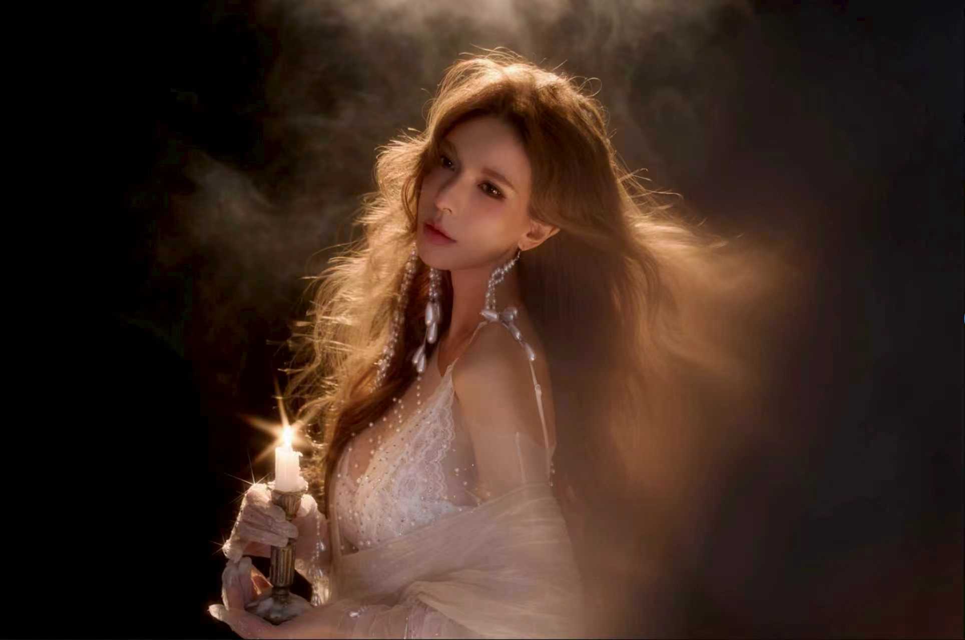 Held against the dark — and the dark obliged.